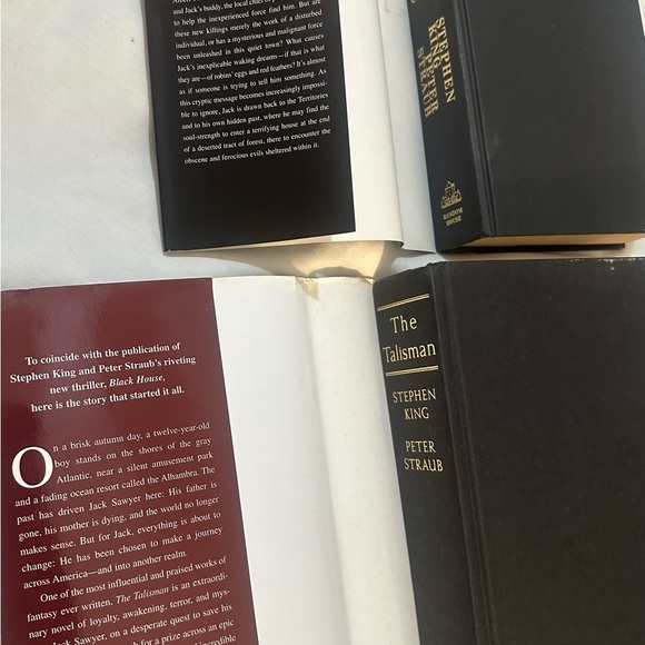 Vintage Black House & The Talisman Hardcovers w/ DJ Stephen King Peter Straub GC - Picture 7 of 7